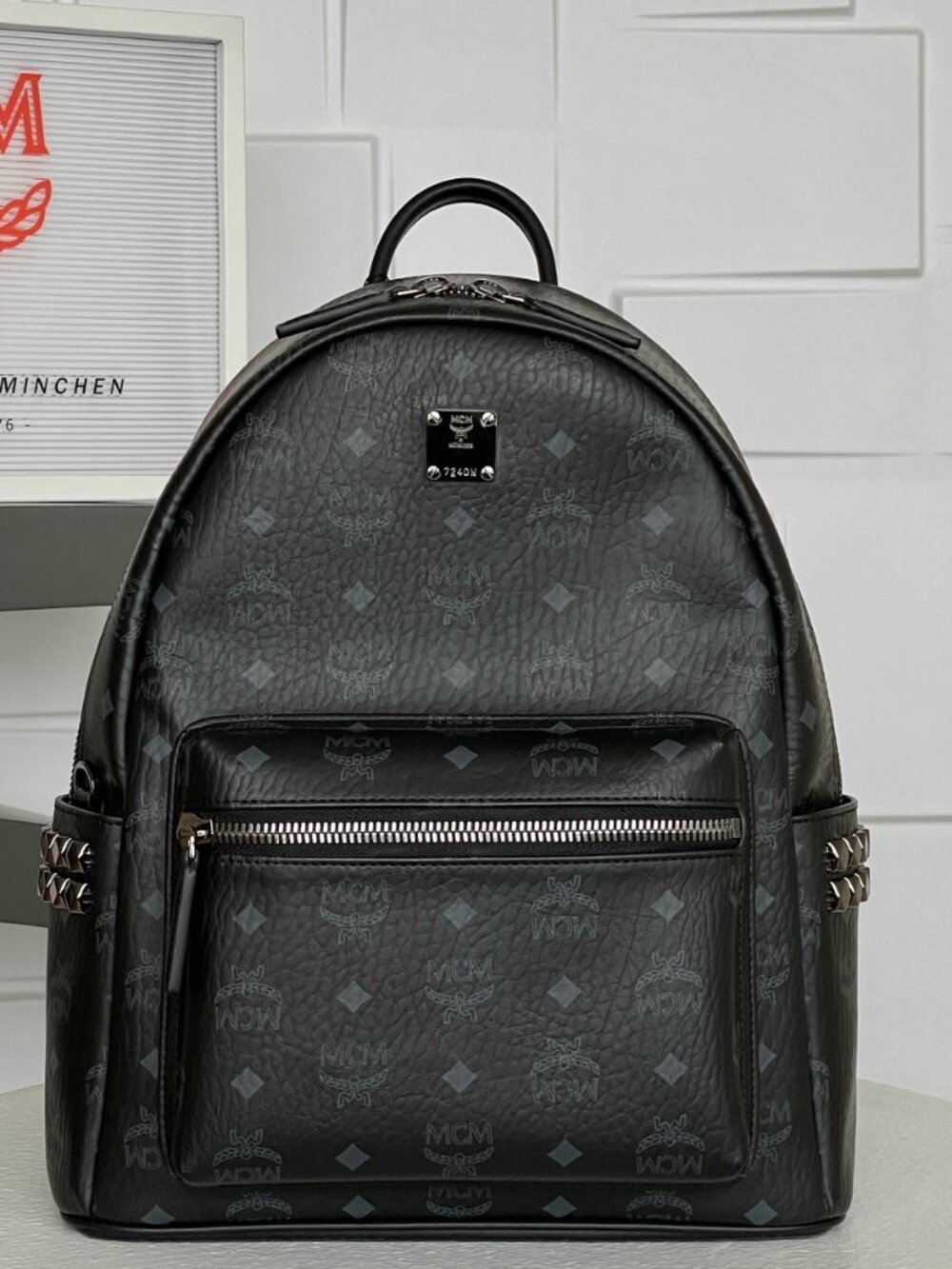 MCM Backpack Black